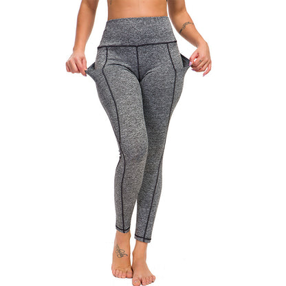 Women's Waist And Hips, Sweat-absorbent And Quick-drying Leggings