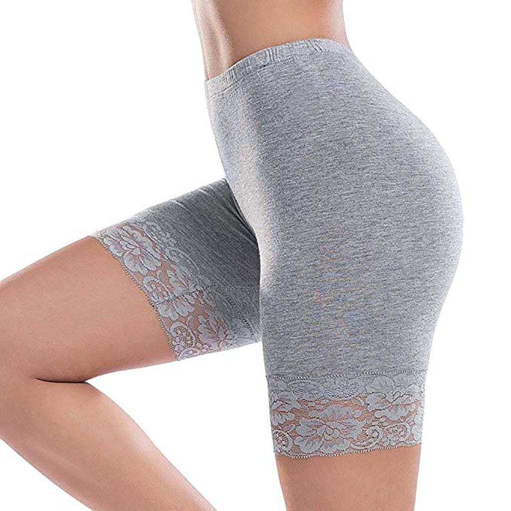 Sexy high waist lace bag hip leggings women shorts