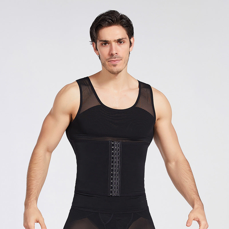 Men's Adjustable Belly Contraction Body Shaper