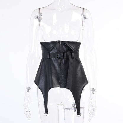 PU Corset Waistband Corset Rubber Corset