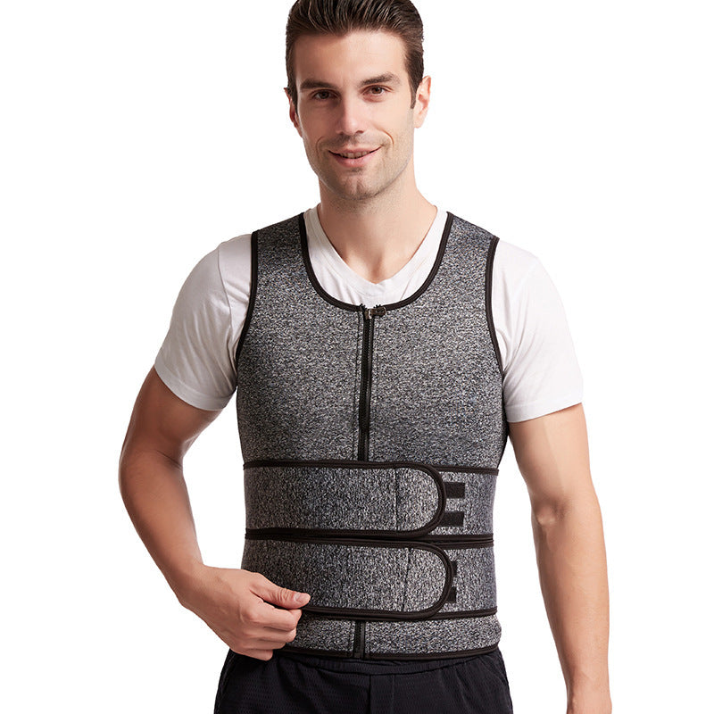 Amazon Men's Sports Body Shaper Neoprene Corset