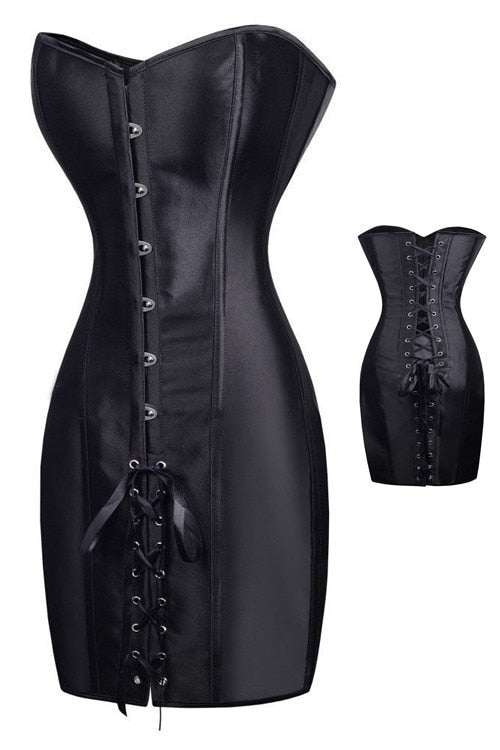 Special Long Waist Corsets and Bustiers Gothic Shaper Corset