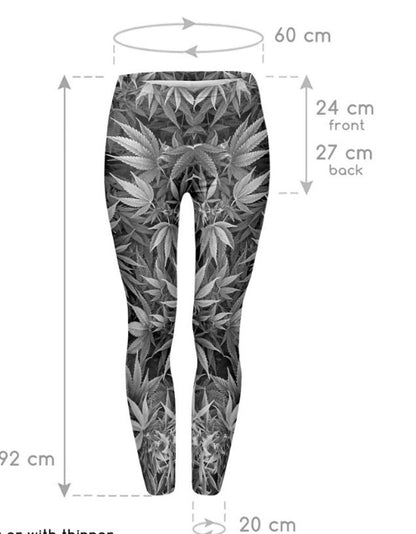 3D digital print leggings