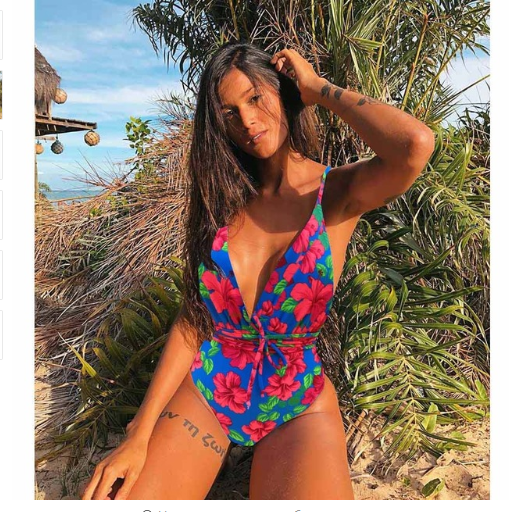 One Piece Swimsuit Female Backless Bodysuit