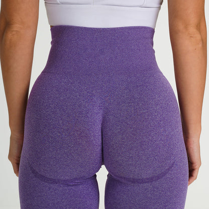 Sports Fitness Seamless Knitted Hip Buttocks Moisture Wicking Leggings