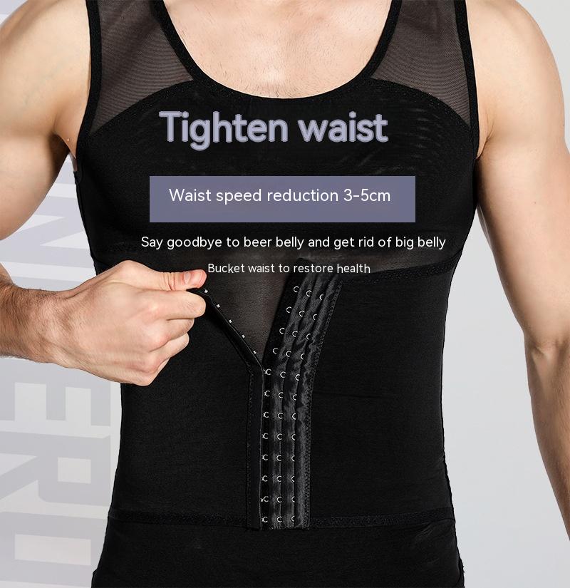 Men's Adjustable Belly Contraction Body Shaper