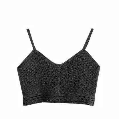 Women's Short Top Sweater Camisole