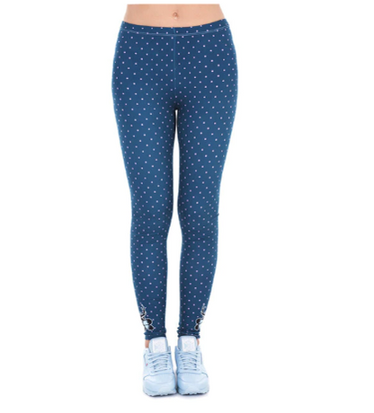 Printed thin pencil feet pants stretch big ladies yoga pants leggings