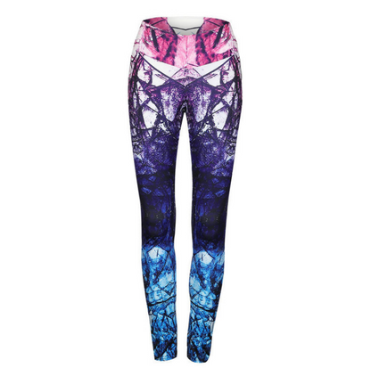 Angel Wings Digital Print Yoga Pants Women Tights