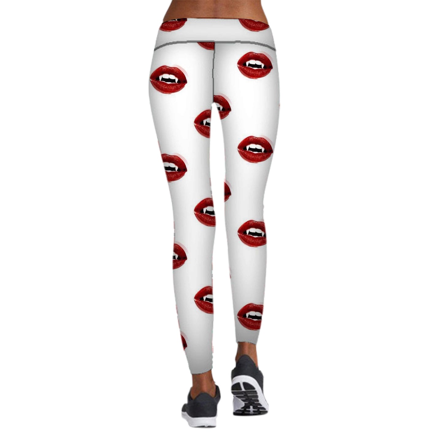 Printed Leggings Halloween Sports Yoga Pants High Stretch Pencil Pants