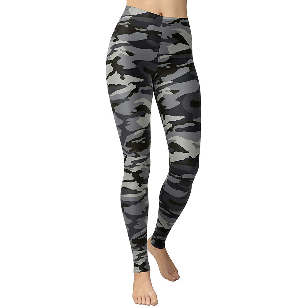 Fashing Running High Waist Women's Casual Pants Causal Leggings