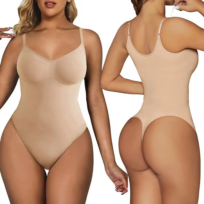 New Seamless Bodysuit With Large Waistband