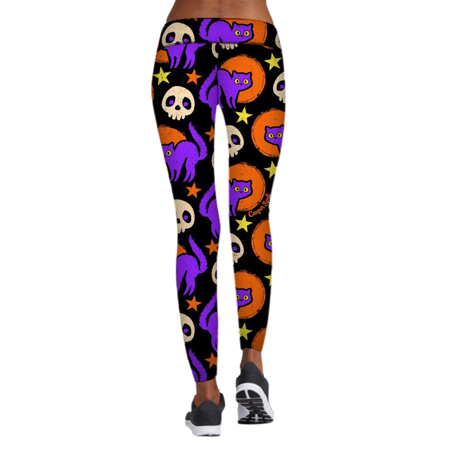 Printed Leggings Halloween Sports Yoga Pants High Stretch Pencil Pants