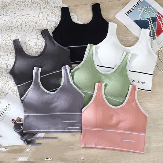 Sports U-shaped Tank Top Yoga Bra