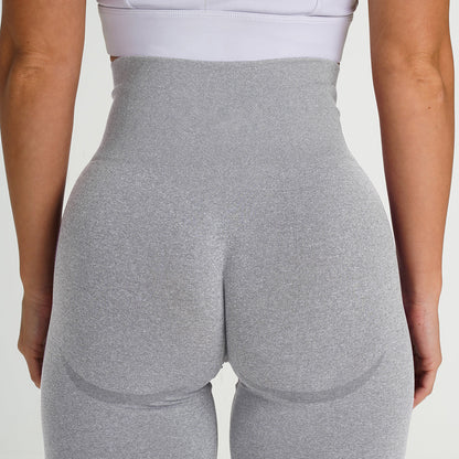 Sports Fitness Seamless Knitted Hip Buttocks Moisture Wicking Leggings