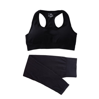 Seamless Yoga Set Women Tracksuit High Waist