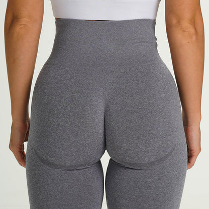 Sports Fitness Seamless Knitted Hip Buttocks Moisture Wicking Leggings