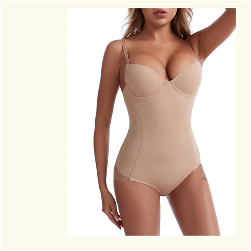 Women's Tummy Support Push Up Bodysuit