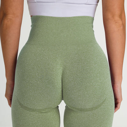 Sports Fitness Seamless Knitted Hip Buttocks Moisture Wicking Leggings