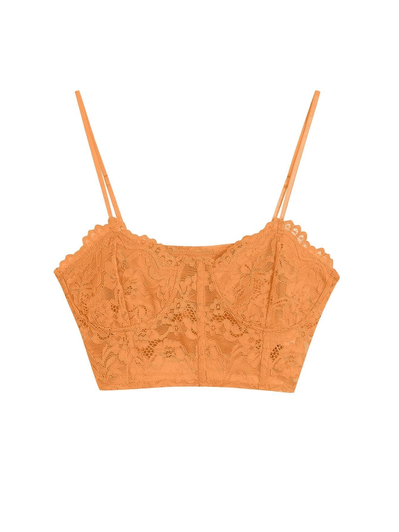 Fashion Lace Cropped Camisole Top Women's