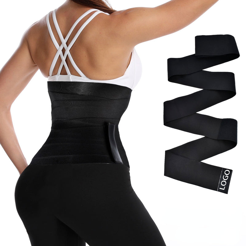 Snatch Me Up Bandage Wrap Waist Trainer Shaperwear Belt