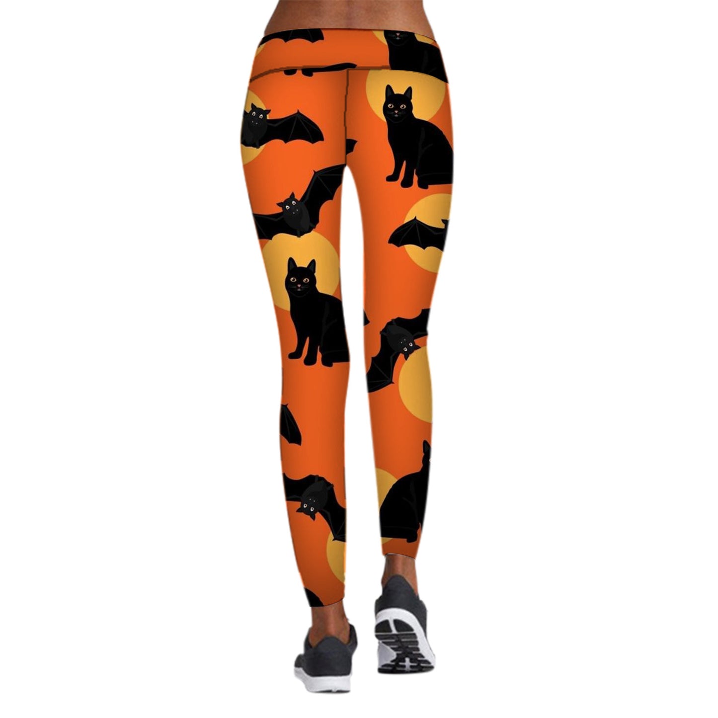 Printed Leggings Halloween Sports Yoga Pants High Stretch Pencil Pants