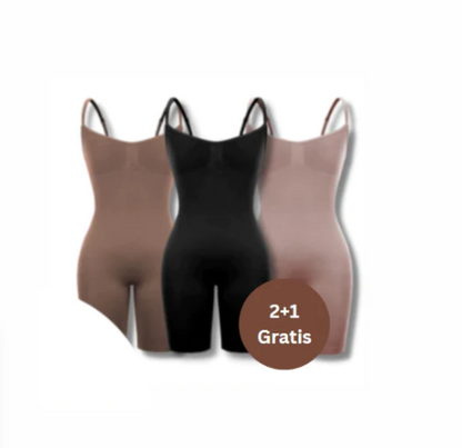 Women's Seamless Body Shaping Bodysuit Thin Elastic Body Shaping