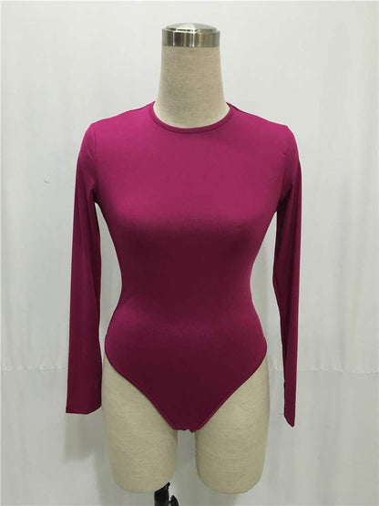 Long Sleeve Bodysuit Lady SexyT-shirt