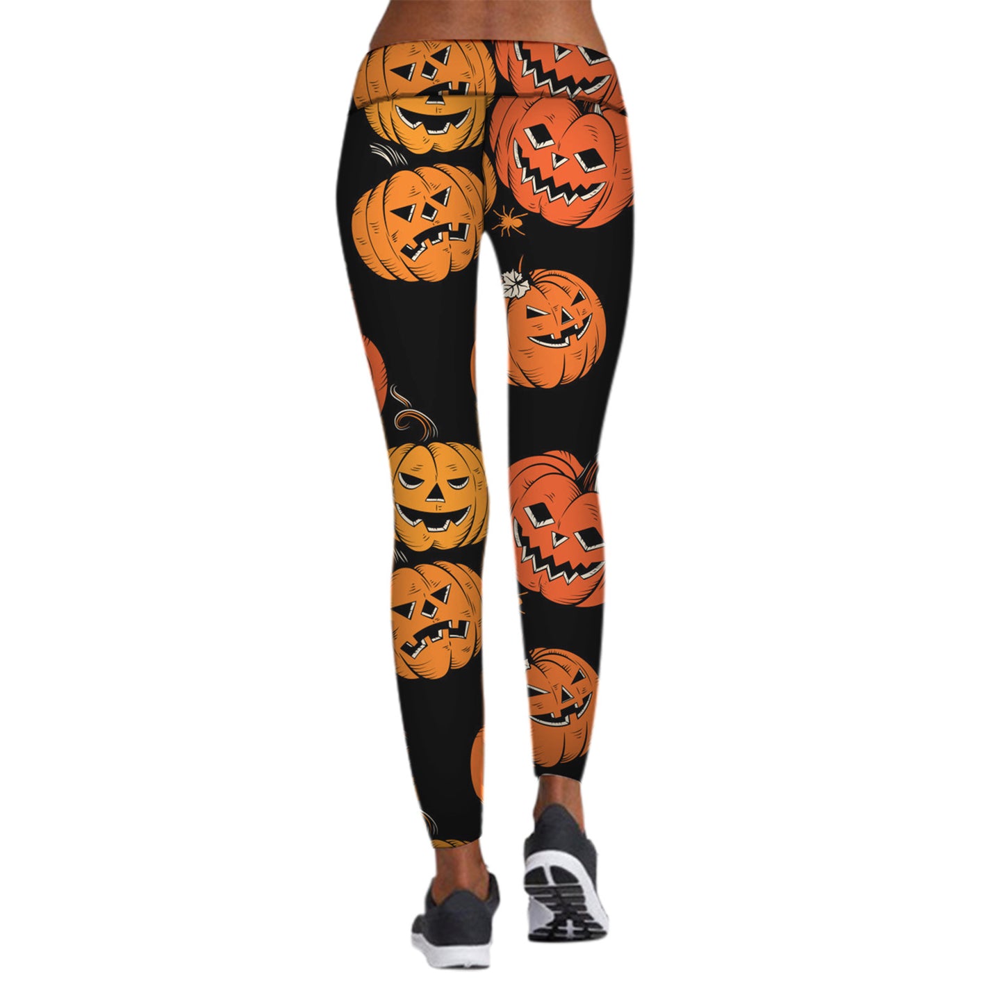 Printed Leggings Halloween Sports Yoga Pants High Stretch Pencil Pants