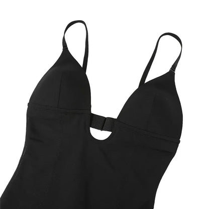 Large Flat Corner Open Crotch Bodysuit