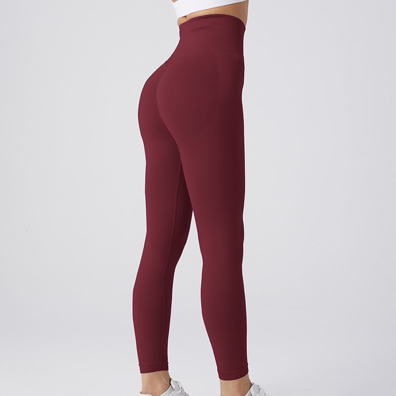 Seamless Leggings Yoga Pants Tummy Control Workout