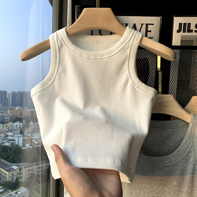 Basic Style Thread Camisole Women's Outerwear Top