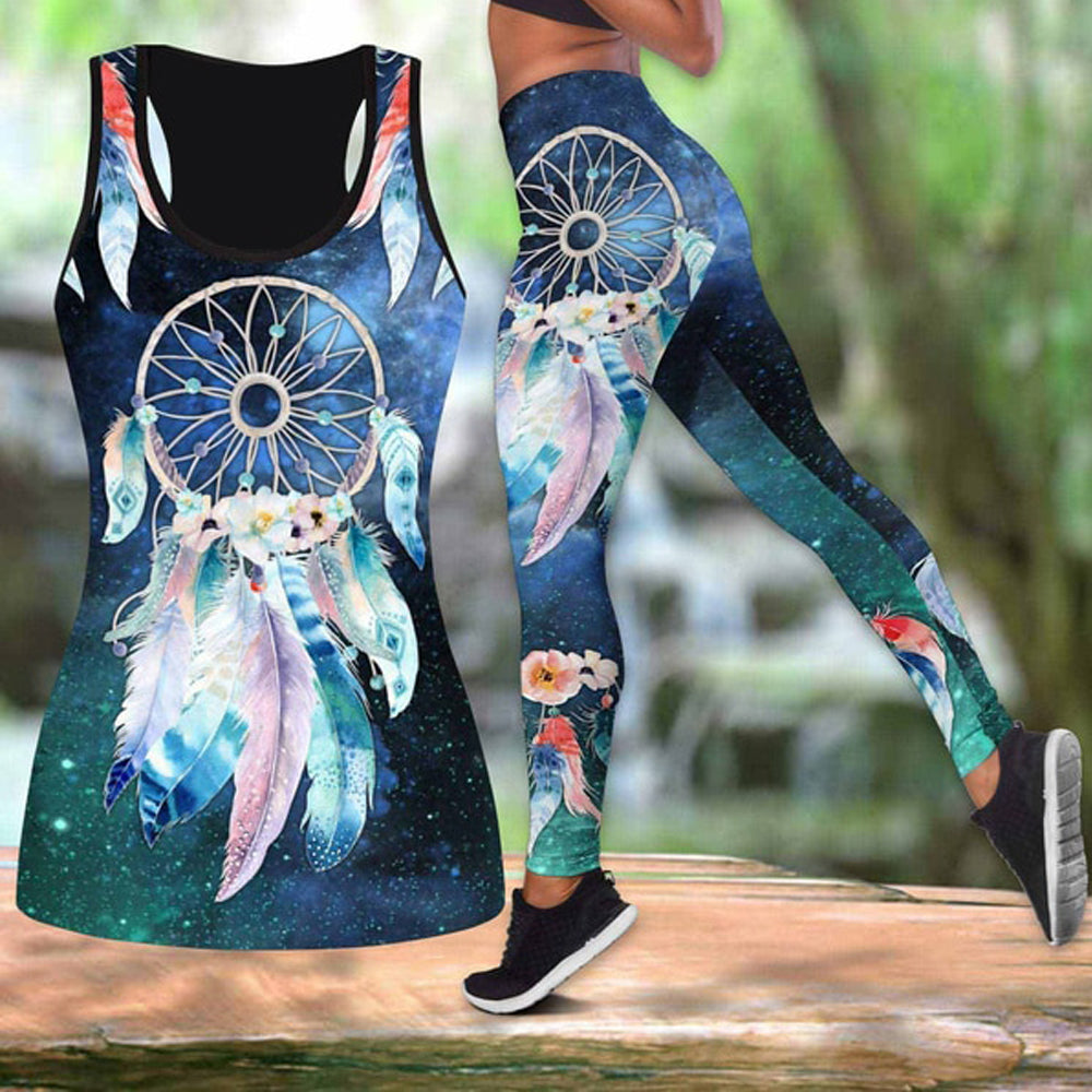 Sports Pants Digital Printing Flower Indian Yoga Leggings