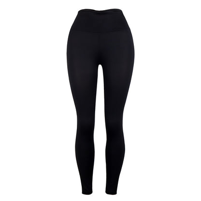 Slim-Fit Buttocks Solid Color Yoga Pants Leggings