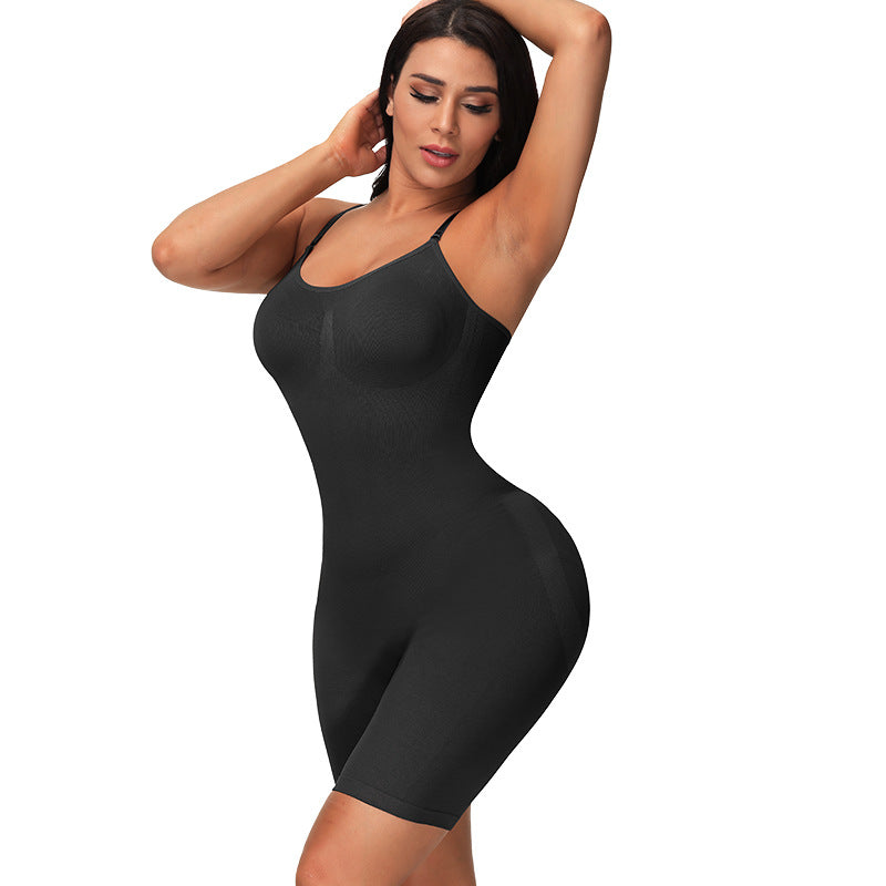 Women's Seamless Body Shaping Bodysuit Thin Elastic Body Shaping