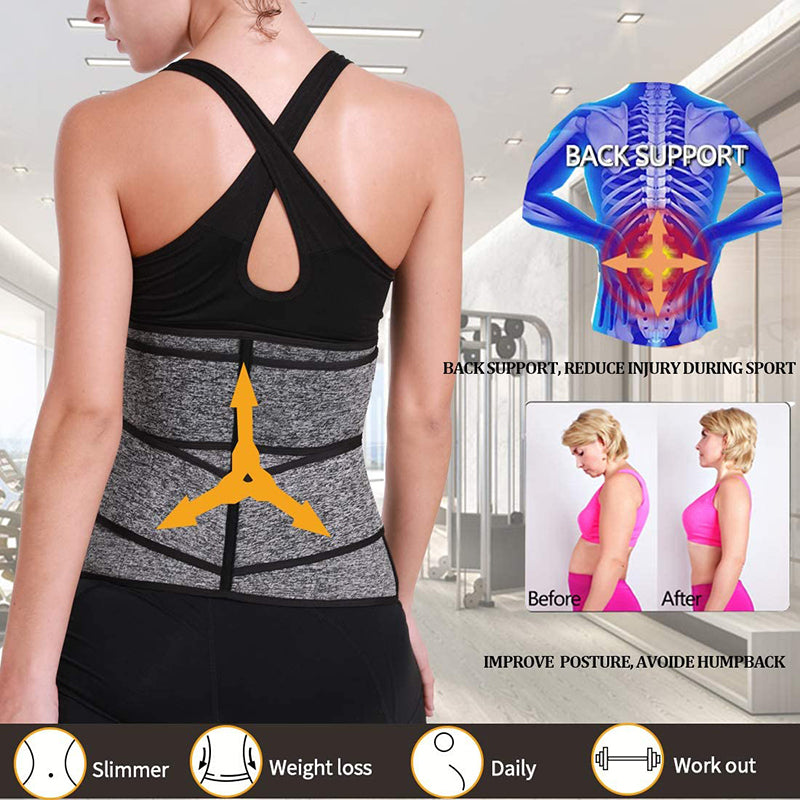 Tummy Sweat Shapewear Bodysuits Women Waist Trainer Slimming Corset