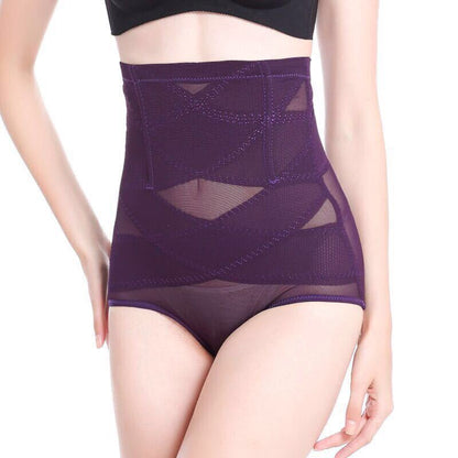 High Waist Seamless Cross Postpartum Body Pants