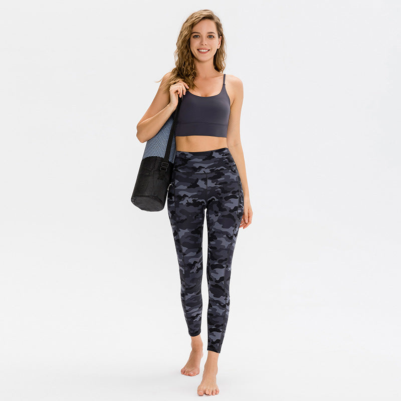 High Waisted Hip Lifted Tight Workout High Spring Quick Drying Workout Pants