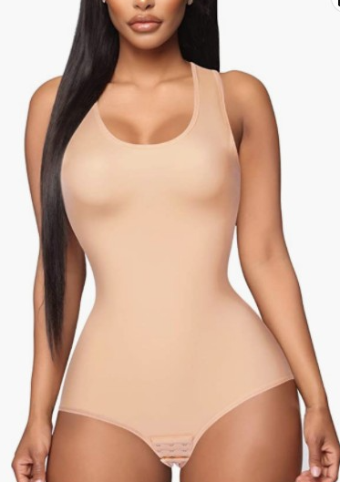 Triangle Body Sculpting Bodysuit Beautiful Back