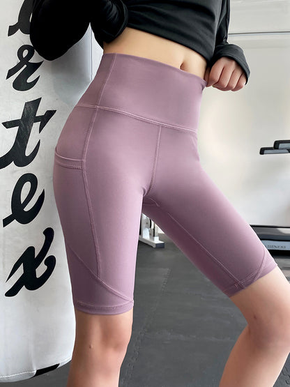 Hip-lifting Exercise Running Training Fitness Five-point Leggings