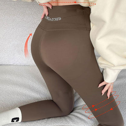 Fleece Thickened Leggings Winter -20 To 5 Shark Pants