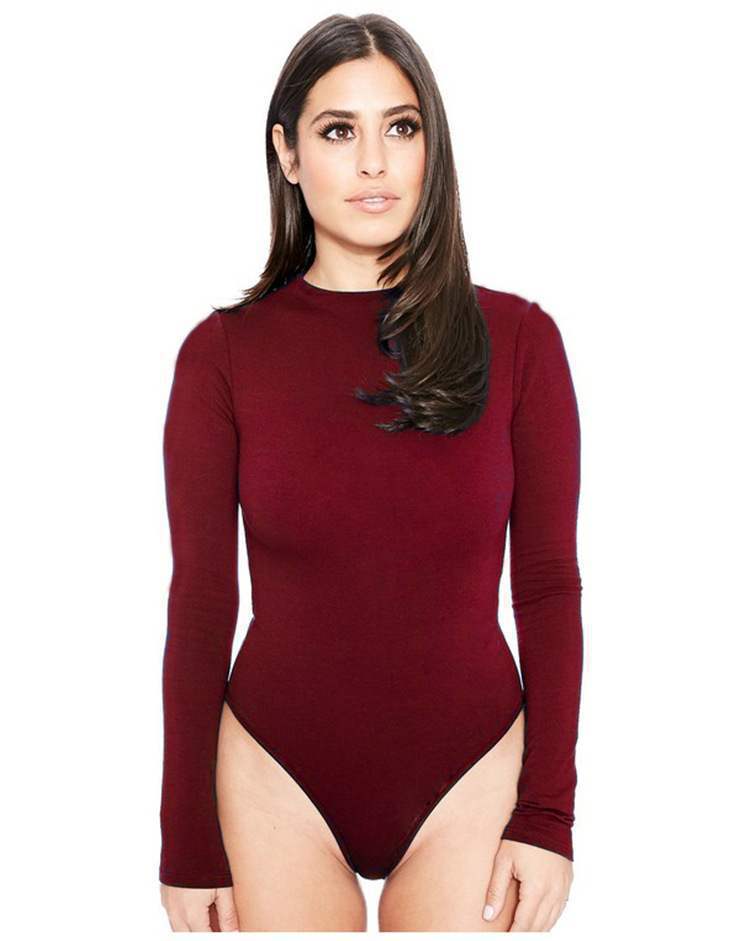 Long Sleeve Bodysuit Lady SexyT-shirt