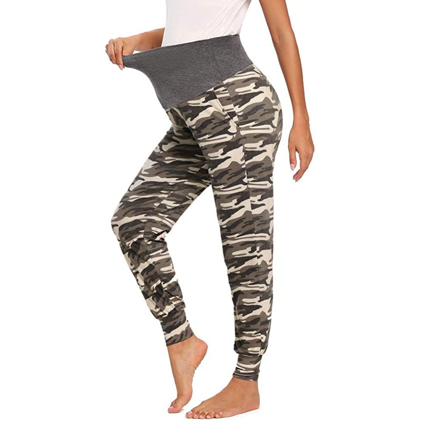 Pregnant Women Print Yoga Pants