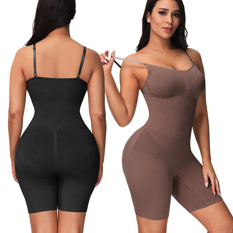 Women's Seamless Body Shaping Bodysuit Thin Elastic Body Shaping